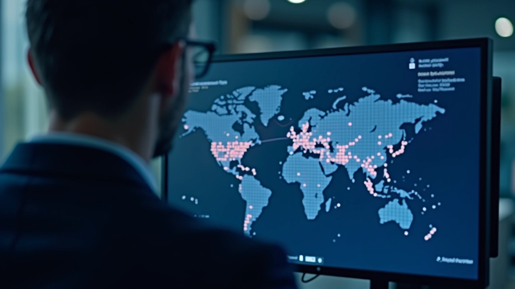 Finanzdaten und Zahlungssystem-Diagramme, die das TARGET2-Zahlungsnetzwerk der Eurozone darstellen