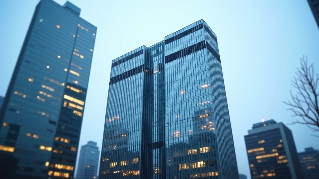 EZB-Gebäude in Frankfurt am Main mit modernem architektonischen Design, Außenaufnahme